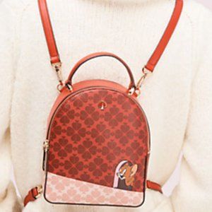 Kate Spade X Tom & Jerry Mini Convertible Backpack